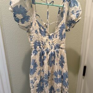 Floral Puff Sleeve Dress